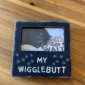 Brand new worn look frames. Text says, “My Wigglebutt.”